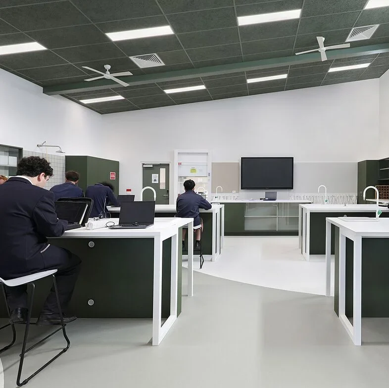 Laboratory vinyl flooring