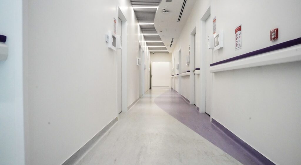 Medical vinyl flooring